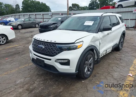 2021 Ford Explorer Xlt z USA, uszkodzony, nr VIN 1FMSK7DH3MGC48294